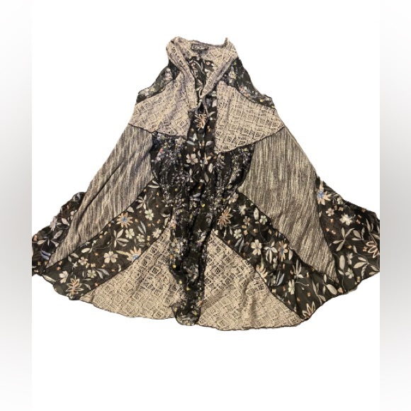 NWOT MINKAS open knit asymmetrical cardigan - Picture 1 of 2